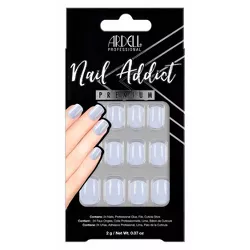 Ardell Nail Addict False Nails - Crystal Glitter - 24ct