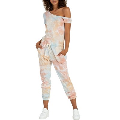 n:philanthropy Womens Queenie Off-The-Shoulder Jumpsuit