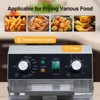Stainless Steel Commercial Fryer with Easy Clean Rotary fryer head, Timer, Adjustable Temp Countertop Oil Fryers - 3 of 4