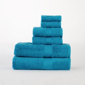 Organic Cotton Medium Weight Solid Towel Set by Blue Nile Mills - 1 of 4