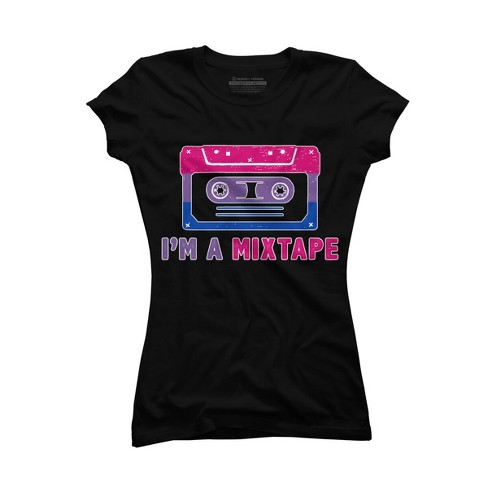 Design By Humans Funny Mixtape Vintage Retro Cassette Pride By T- - Black - X Large : Target