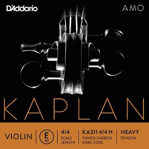 D'Addario Kaplan Amo Series Violin E String 4/4 Size, Heavy - 1 of 1