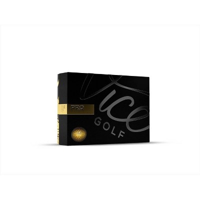 Vice Pro Plus Golf Balls Gold - 12pk