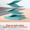 Staples Stickies Pop-Up Notes Assorted Bold Colors 3" x 3" 6 Pads/PK 565444 - 3 of 4
