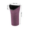 Unique Bargains Car Trash Can with Hook Hanging 1 Pc - 3 of 4