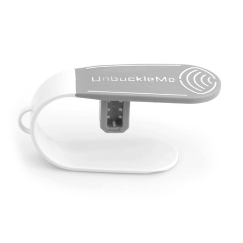 UnbuckleMe Car Seat Buckle Release Tool - Gray/White