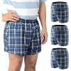 CARER 3pk Washable Incontinence Boxer Briefs for Mens Bladder Leakage Reusable - Medium Absorbency - 2 of 4
