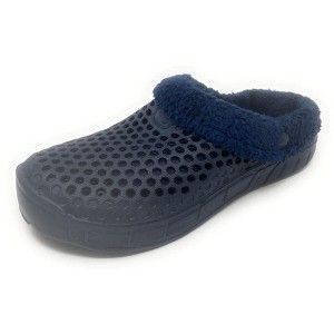 JEFFRICO Breathable Clogs for Men- Lightweight Slip-On Faux Fur Garden Clogs - 1 of 4