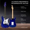 Best Choice Products 39in Full Size Beginner Electric Guitar Kit with Case, Strap, Amp, Whammy Bar - 4 of 4