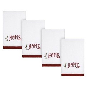 Avanti Linens Home for the Holidays 4 Pc Fingertip Towel Set - 1 of 1