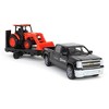 New Ray 1/43 Chevy Pickup, Trailer & Kubota M5-111 Tractor with Loader SS-34213 - 2 of 4