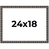 PosterPalooza | Deco Black Picture Frame - UV Acrylic, Backing Board, Hanging Hardware Included - 2 of 4