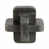 Modern Marble Knot Sculpture for Kitchen Decor and Shelf Styling - Abstract Statues and Decorations for Living Room or Tabletop Display - 5", Black - 3 of 4