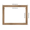 Amanti Art 22"x28" Owl Brown Narrow Framed Magnetic Dry Erase Board - 4 of 4