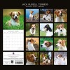 2026 Square Wall Calendar, Jack Russells, 16-Month Paw Prints Theme with 180 Reminder Stickers (12x12 In) - 4 of 4