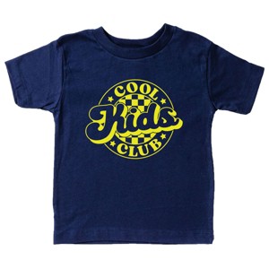 The Juniper Shop Cool Kids Club Checkered Toddler Short Sleeve Tee - 1 of 4