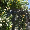 CAVINAS Patio Decorative Screen Freestanding Metal Fence Privacy Screen with Mesh Pattern for Outside and Garden - 4 of 4