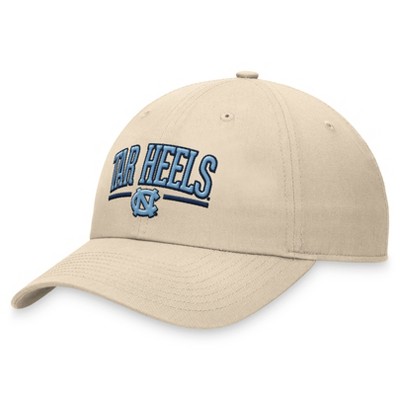 NCAA North Carolina Tar Heels Unstructured Washed Cotton Twill Hat - Natural
