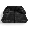 XIZZI Plush Sofa Sets with Pure Sponge Comfort, Ultra Supportive No Assembly Required Sectional Couch, High-Density Sponge for Lasting Relaxation - 2 of 4
