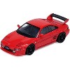 Toyota MR2 (SW20) RHD (Right Hand Drive) Red 1/64 Diecast Model Car by Inno Models - 3 of 4