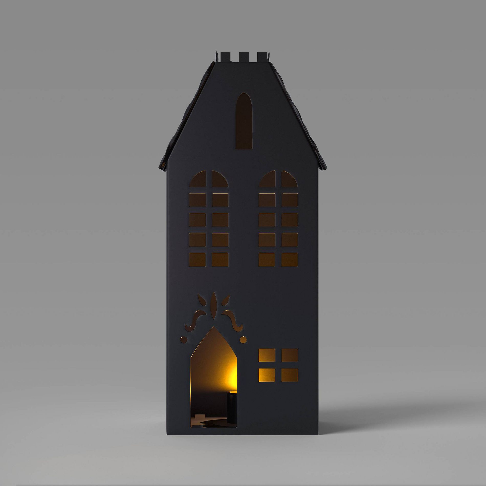 Small Lit Metal Tall House - Hyde and EEK! Boutique™