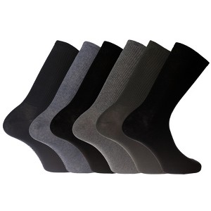 Dockers Men's Socks & Hosiery - 6-Pack Cushioned Athletic & Dress Crew Socks for Men - 1 of 4
