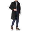 LONDON FOG Men's L19195 Signature Wool Blend Top Coat - Available in Black Camel & Charcoal - 2 of 3