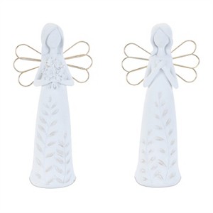 Etched Angel Figurine (Set of 4) - 1 of 3