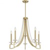 Savoy House Helen 5 - Light Chandelier in  Warm Brass - 2 of 4
