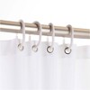 Evideco French Home Goods Colored Plastic Shower Curtain Rings - Set of 12 - 3 of 4