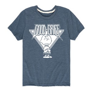 Boys' - Peanuts - Good Grief Rock Short Sleeve Graphic T-Shirt - 1 of 4