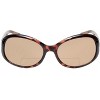 Calabria 828 Womens POLARIZED Bi-Focal Sunglasses Black Orange Gold with Grey +1.50 - 2 of 4