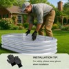 Karl Home 2 Pcs 6×3×1ft Raised Garden Bed Oval Galvanized Outdoor Planter Box - 2 of 4