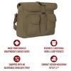 Generic O.D. Ammo Shoulder Bag, canvas, Olive Drab - 2 of 4