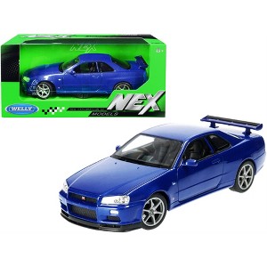 WELLY NISSAN SKYLINE GT-R R34 NEX MODELS 1:24 - 1 of 3