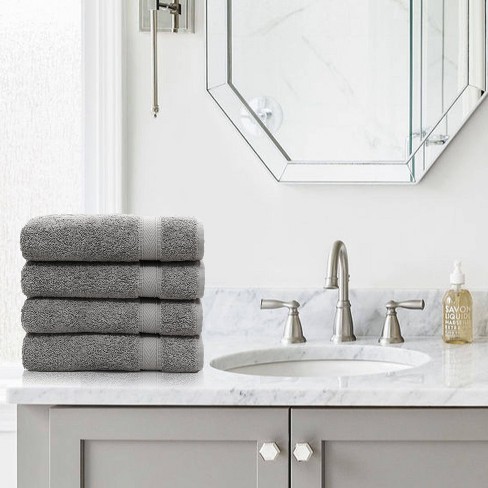 Grey Marble Hand Towel