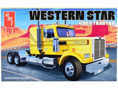 Skill 3 Model Kit Western Star 4964 Truck Tractor 1/24 Scale Model By Amt :  Target