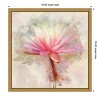 Amanti Art Pretty Pastel Lily I by Leda Robertson Canvas Wall Art Print Framed 16 x 16-in. - 4 of 4