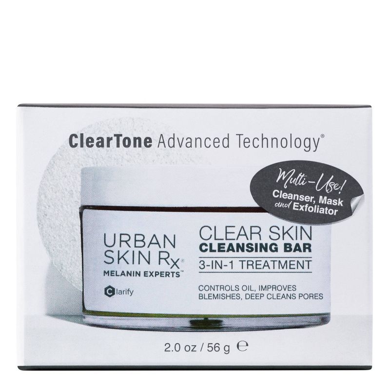 Urban Skin Rx 3-in-1 Clear Skin Cleansing Bar - 2.0oz, 4 of 20