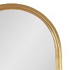 Kate & Laurel All Things Decor 8"x38" Caskill Framed Arch Wall Mirror Gold - 2 of 4