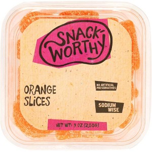 Snackworthy Orange Slices - Pack of 12 - 9 oz - 1 of 1