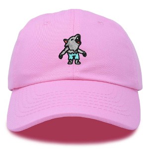 Dalix Werewolf Embroidered Moon Dad Hat Cotton Baseball Cap Adjustable Mens - 1 of 4