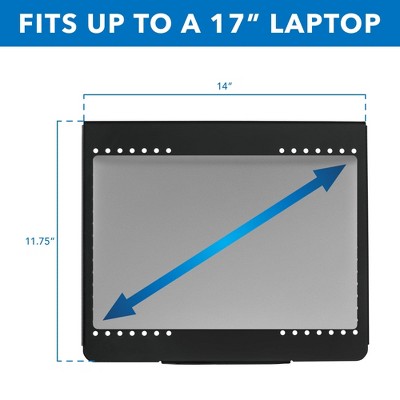 Ergonomic Adjustable Steel and Aluminum Laptop Desk Mount