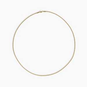 sanctuaire Twisted Rope Chain 14K Solid Gold - 1 of 2