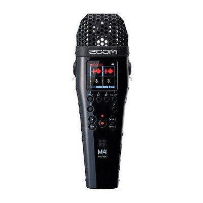 Zoom M4 MicTrak with 32-Bit Float, 4-Tracks, 2 XLR/TRS inputs, X/Y Mic Capsule