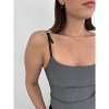 Women's Buckle Strap Scoop Neck Corset Tank - NIA - 4 of 4