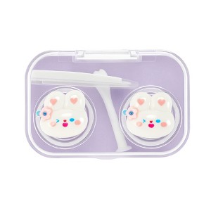 Unique Bargains Contact Lens Case Contact Lens Container Contact Lens Carrier 2.6"x1.65"x1.1" 1 Set - 1 of 4