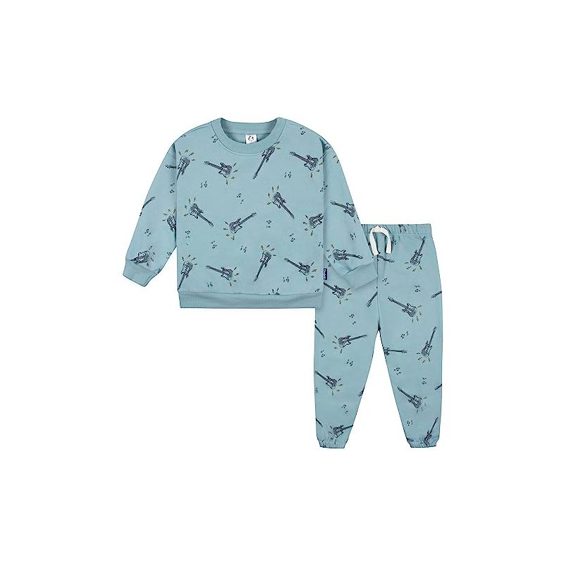 Gerber Baby and Toddler Boys' 2-Piece Sweatshirt & Pant Set, 5 of 10