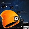Night Scope Sportsman Rechargeable LED Warm Knit Beanie with Head Light - 3 of 4