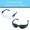 Aqulius 24 Pack Tinted Safety Glasses Shaded Sunglasses UV Resistant for Construction, Outdoor Work, Shooting - 4 of 4